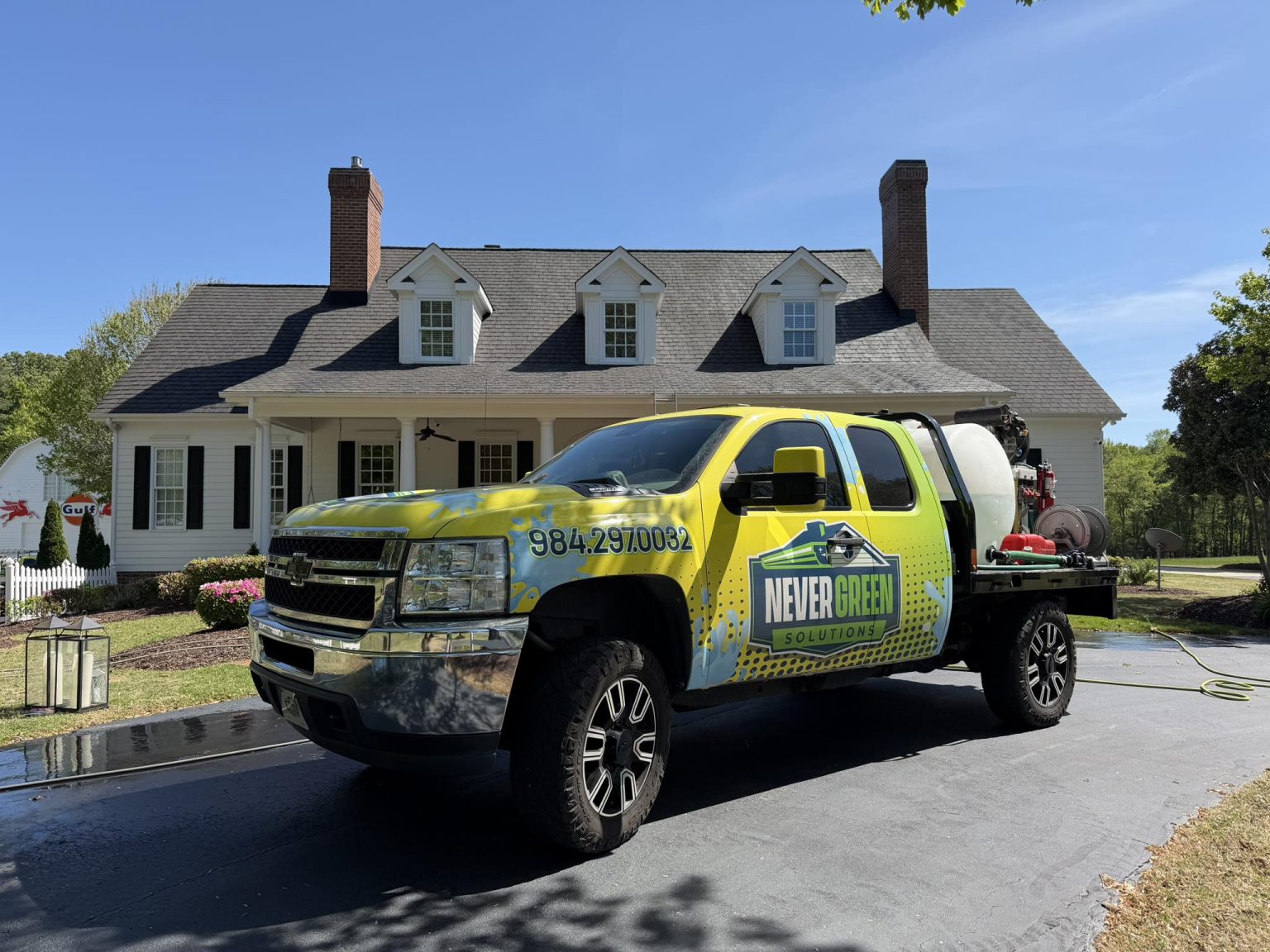 House washing in Johnston County