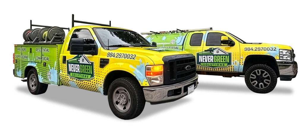 Nevergreen Pressure Washing Trucks