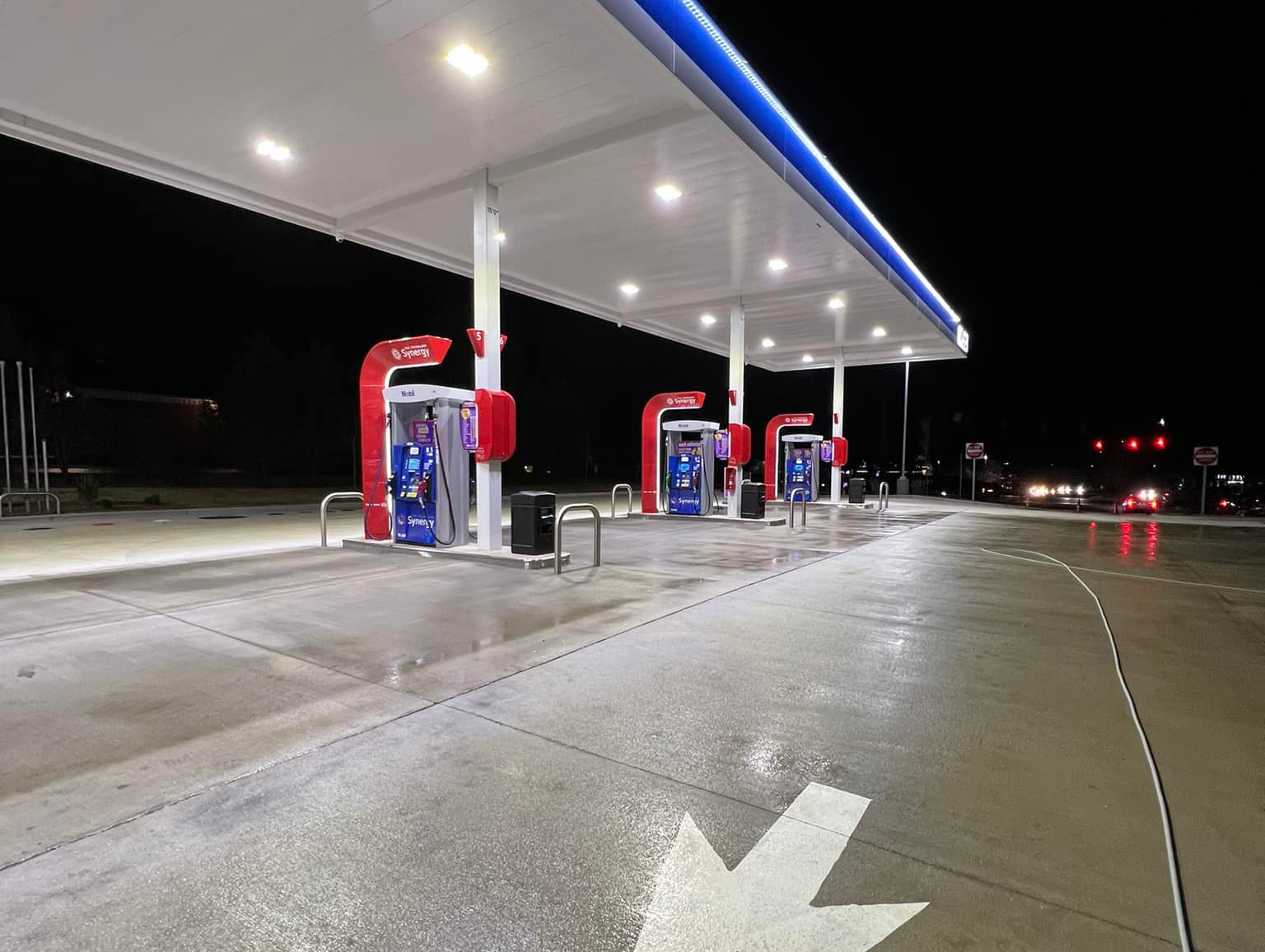 Gas station washing in Garner NC by Nevergreen Solutions