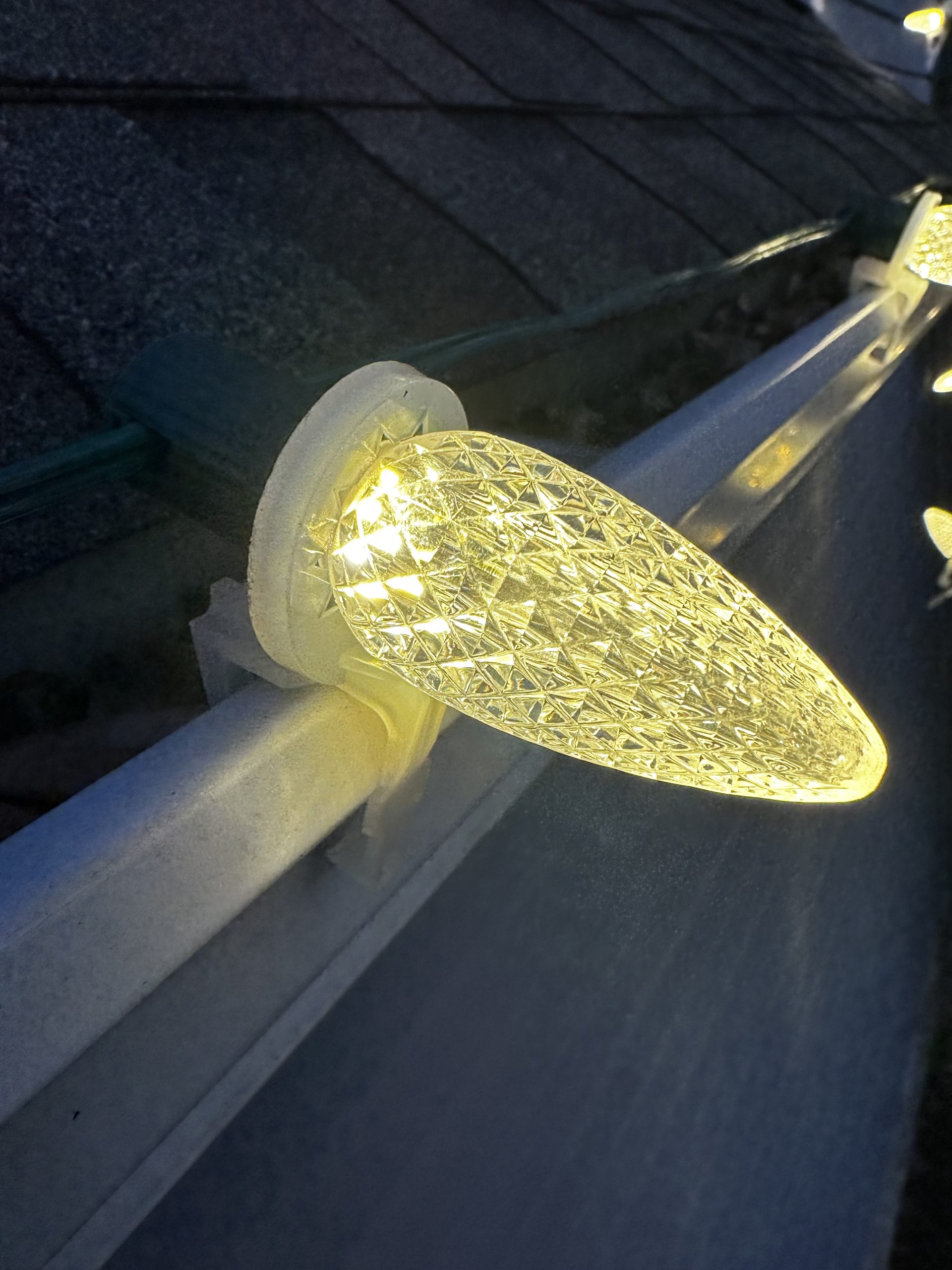 christmas light install