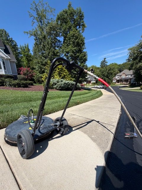 HOA SIdewalk cleaning in Flowers Plantation