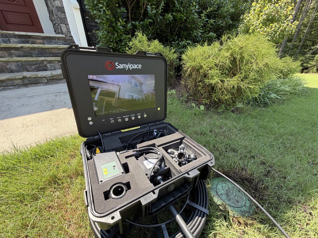 underground drain line inspection system